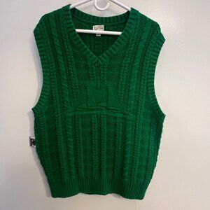 J.Crew Cotton sweater-vest with boat motif